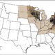 Average annual Lyme cases from 2008-2015, by county. Each dot represents one confirmed case. Image: CDC